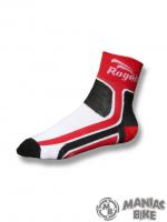 Funkční ponožky Rogelli COOLMAX, červené 