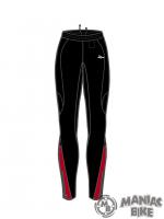 Běžecké kalhoty Rogelli DUNBAR, černo-červené 