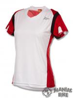 Dámské funkční tričko Rogelli EABEL, bílo-červeno-černé 